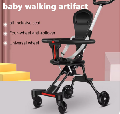 Baby Stroller Professional Foldable 4 wheel